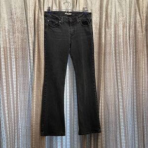 Levi's Black Superlow Bootcut Jeans